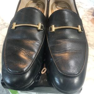 Black womens loafers size 9